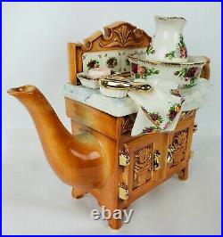 Royal Albert Old Country Roses Paul Cardew Large Washstand Teapot