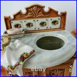 Royal Albert Old Country Roses Paul Cardew Large Washstand Teapot