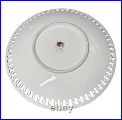 Royal Albert Old Country Roses Pierced Lace Chip Dip Replacement Plate Only