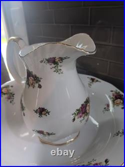 Royal Albert Old Country Roses Pitcher And Basin Large NEW IN BOX ONE DAY SALE