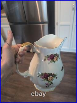Royal Albert Old Country Roses Pitcher And Basin Large NEW IN BOX ONE DAY SALE
