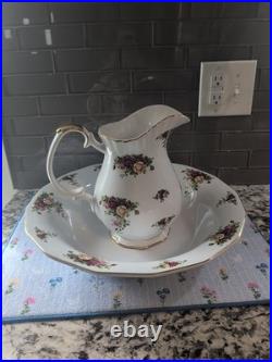 Royal Albert Old Country Roses Pitcher And Basin Large NEW IN BOX ONE DAY SALE