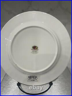 Royal Albert Old Country Roses Plate Set of 14,10.5 Plate, 8 Plates, Saucers
