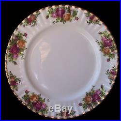 Royal Albert Old Country Roses Plates Dinner Dessert Salad/Lunch Cups saucer 20