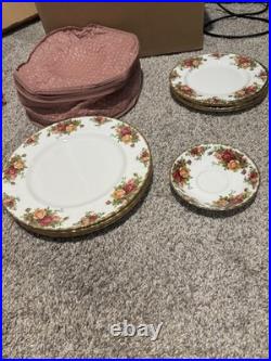 Royal Albert Old Country Roses Plates & Saucer