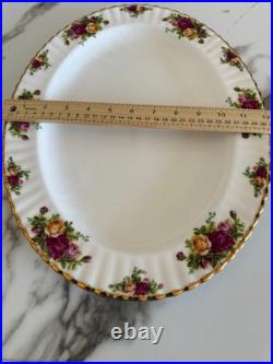 Royal Albert Old Country Roses Platter Plate Extra large Oval plate