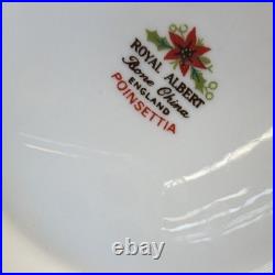 Royal Albert Old Country Roses Poinsettia Bone China Teapot with Lid England