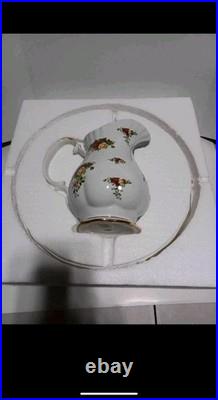 Royal Albert Old Country Roses Porcelain Floral Pitcher & Basin Set brand new