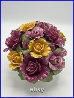 Royal Albert Old Country Roses Porcelain Flower Basket Bouquet Centerpiece Royal Albert Old Country Roses Porcelain Flower Basket Bouquet Centerpiece