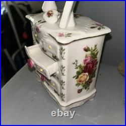 Royal Albert Old Country Roses Porcelain Music Box Dresser'62 Beautiful Dreamer Royal Albert Old Country Roses Porcelain Music Box Dresser'62 Beautiful Dreamer