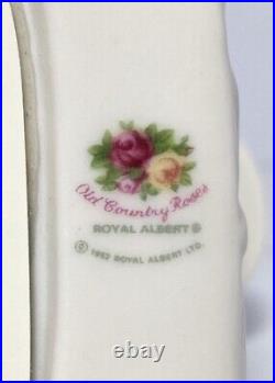 Royal Albert Old Country Roses Porcelain Musical Mailbox with Kitten 7