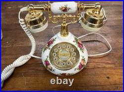 Royal Albert Old Country Roses Push Button Telephone The Artistic Astral