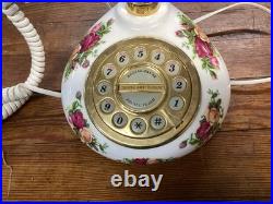 Royal Albert Old Country Roses Push Button Telephone The Artistic Astral