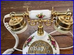Royal Albert Old Country Roses Push Button Telephone The Artistic Astral