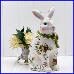 Royal Albert Old Country Roses Rabbit 31cm High Impressive Size Royal Albert Old Country Roses Rabbit 31cm High Impressive Size
