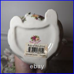 Royal Albert Old Country Roses Rabbit Rose Tea Pot & Creamer Set Royal Doulton