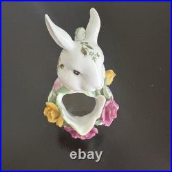 Royal Albert Old Country Roses Rabbit Tea Set Tea Pot Creamer Sugar
