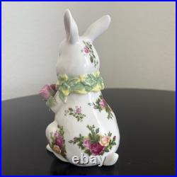 Royal Albert Old Country Roses Rabbit Tea Set Tea Pot Creamer Sugar
