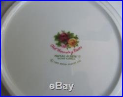 Royal Albert Old Country Roses Rim Soup Bowls X8 Bone China Great Shape