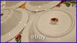 Royal Albert Old Country Roses Rim Soup Six