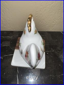 Royal Albert Old Country Roses Rooster Figurine