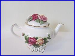 Royal Albert Old Country Roses Rose Bouquet Teapot