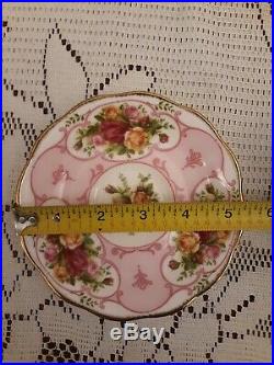 Royal Albert Old Country Roses Rose Cameo Pink Tea Cup Saucer Limited Issue