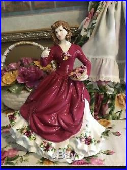 Royal Albert Old Country Roses Rose Ra23 Limited 7,500 Figurine 9 Very Rare