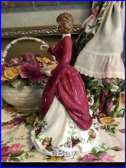 Royal Albert Old Country Roses Rose Ra23 Limited 7,500 Figurine 9 Very Rare