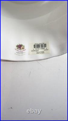 Royal Albert Old Country Roses Round Bone China Tissue Box Holder Cover #14721
