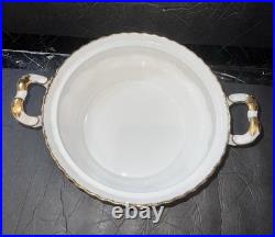 Royal Albert Old Country Roses Round Covered Vegetable Dish Bowl Tureen Lid NEW