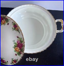 Royal Albert Old Country Roses Round Covered Vegetable Serving Bowl