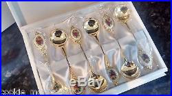Royal Albert Old Country Roses Round Spoon Set BEYOND RARE