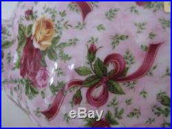 Royal Albert Old Country Roses Ruby Celebration 2002 Design Teapot China England