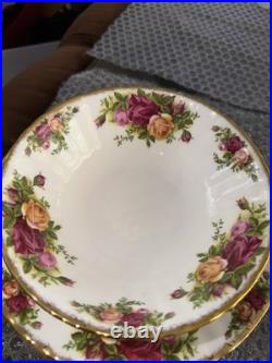 Royal Albert Old Country Roses Salad/Desert Bowls 11