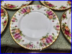 Royal Albert Old Country Roses Salad Plates 8 Set of 11
