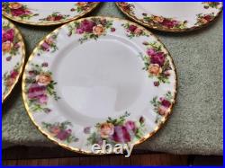Royal Albert Old Country Roses Salad Plates 8 Set of 11