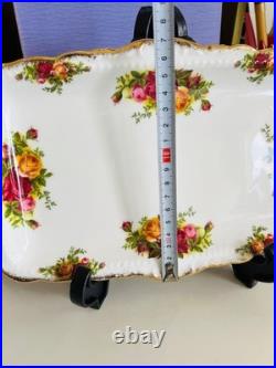 Royal Albert Old Country Roses Sandwich Tray Serving Plate Discontinued New