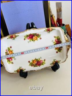 Royal Albert Old Country Roses Sandwich Tray Serving Plate Discontinued New