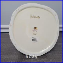 Royal Albert Old Country Roses Santa Cookie Jar Signed Seasons Of Colour Pink