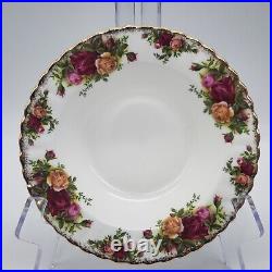 Royal Albert Old Country Roses Scallop Rim Soup Bowl 8 England Ori. Backstamp