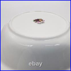 Royal Albert Old Country Roses Scallop Rim Soup Bowl 8 England Ori. Backstamp