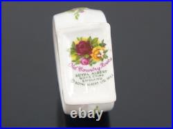 Royal Albert Old Country Roses Sculpted Napkin Rings Set Of 4