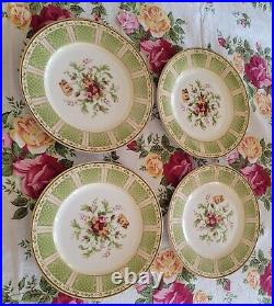 Royal Albert Old Country Roses Season Of Color 4 Salad Plates