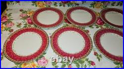 Royal Albert Old Country Roses Season Of Colour 10 Salad Plates Used