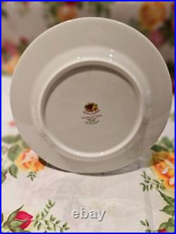 Royal Albert Old Country Roses Season Of Colour 12 Bread And Butter Plates Cranb