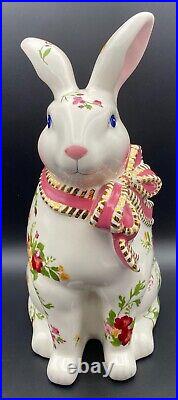Royal Albert Old Country Roses Seasons Of Color Bunny Rabbit Figurine 12 1962