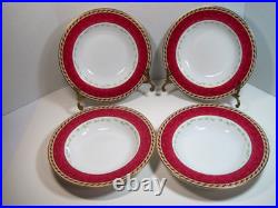 Royal Albert Old Country Roses Seasons Of Color Set Of 4 Soup /Pasta Bowl 9