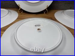 Royal Albert Old Country Roses Seasons Of Colour Dinner Plates 10-7/8set Of 4