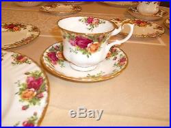 Royal Albert Old Country Roses Service for 8